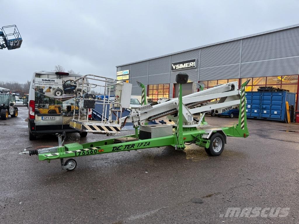 Dexter 17ZA Pacēlājplatformas - piekabes