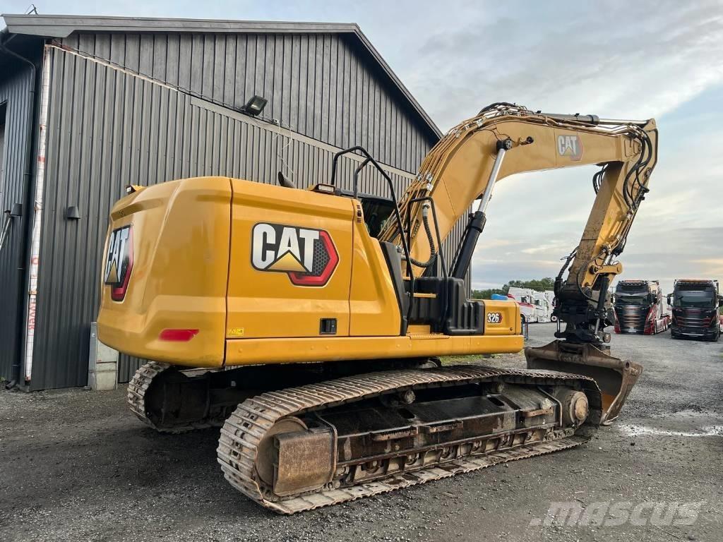 CAT 326 Kāpurķēžu ekskavatori