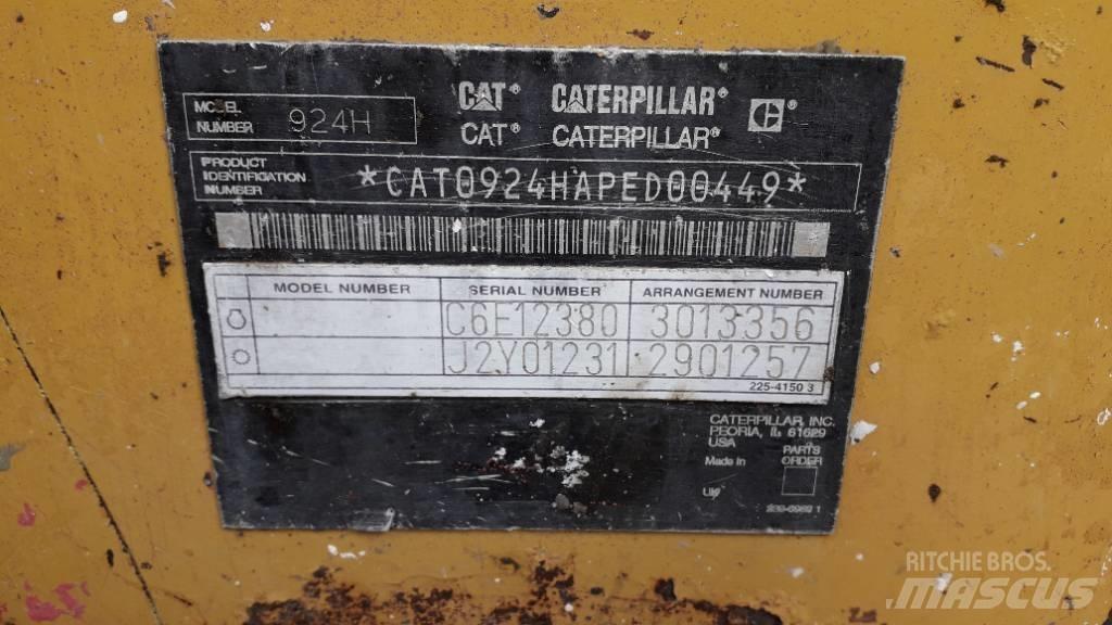 CAT 924 H Iekrāvēji uz riteņiem