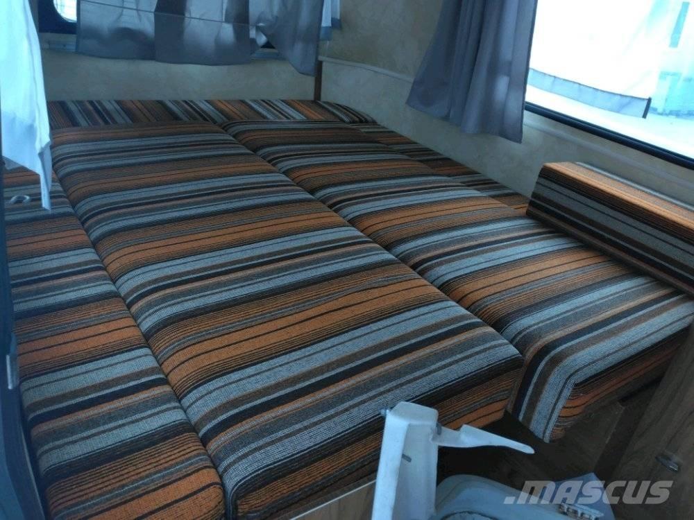 Eriba PUCK Kemperi un dzīvojamās piekabes