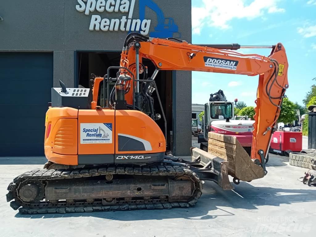 Doosan DX 140 LCR Kāpurķēžu ekskavatori