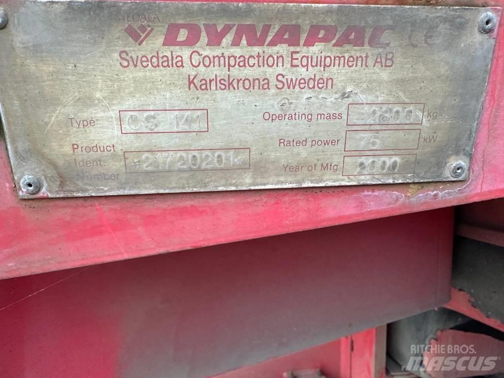 Dynapac CS 141 Divvalču grunts veltņi
