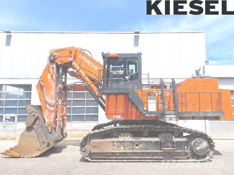 Hitachi EX 1200-6 Ekskavatori ar kausu priekšā
