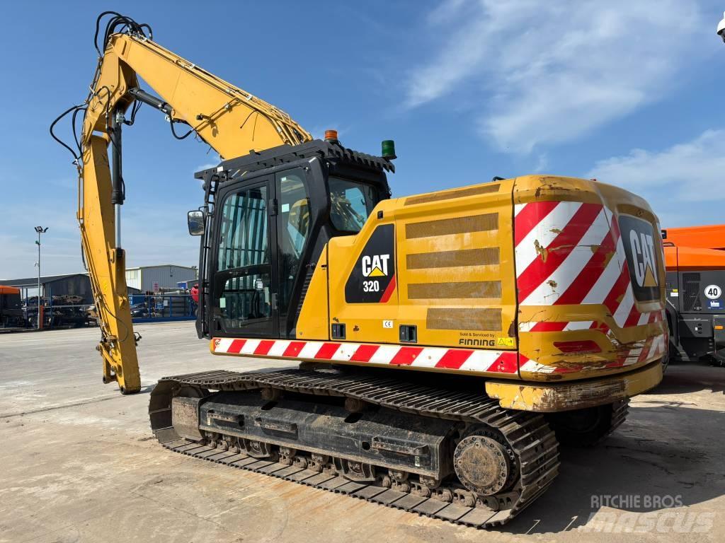 CAT 320 Highreach Demontāžas ekskavators