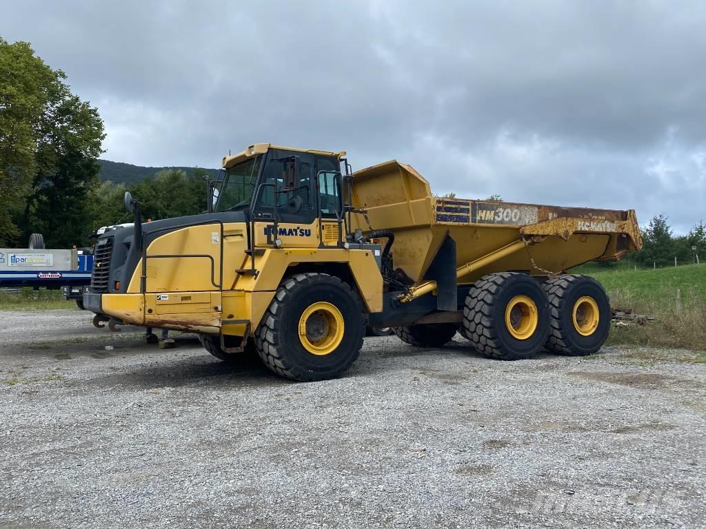 Komatsu HM 300-3 Artikulētie pašizgāzēji