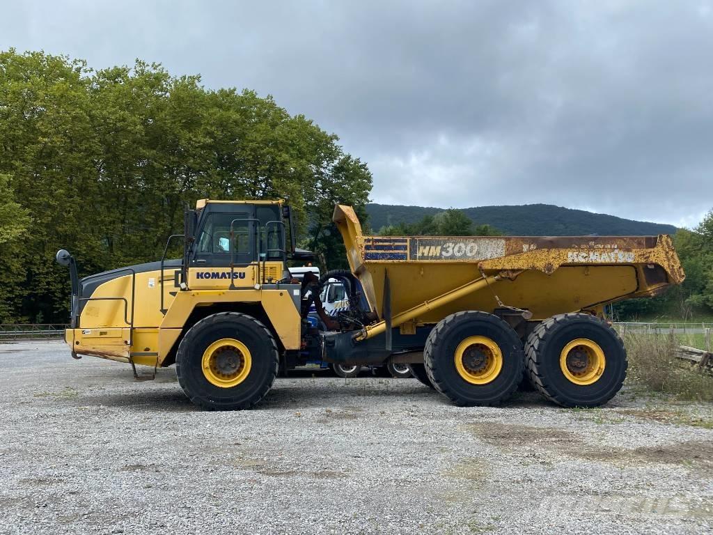 Komatsu HM 300-3 Artikulētie pašizgāzēji