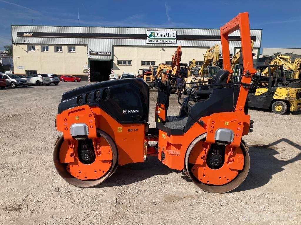 Hamm HD 14 VV Divvalču grunts veltņi