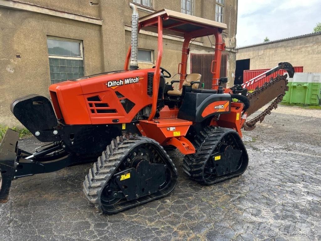 Ditch Witch RT80Q Tranšeju racēji