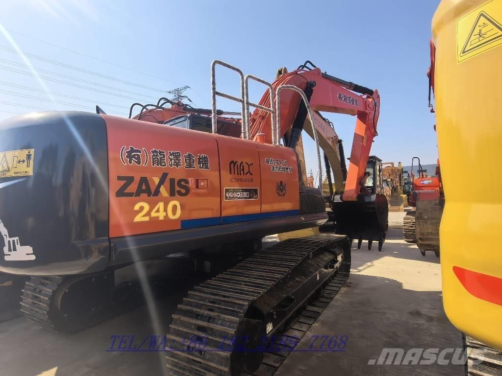 Hitachi ZX 240-3 Kāpurķēžu ekskavatori