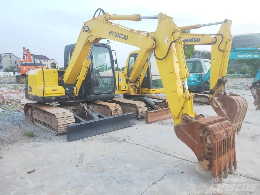 Hyundai R80-7 Kāpurķēžu ekskavatori