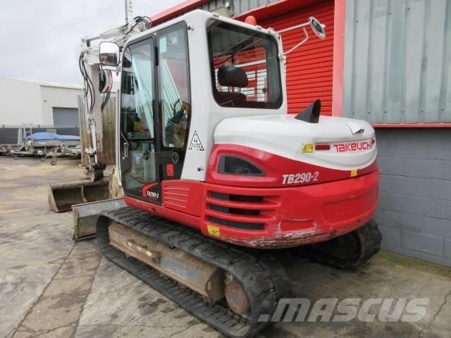Takeuchi TB 290-2 Vidēja lieluma ekskavatori 7 t - 12 t