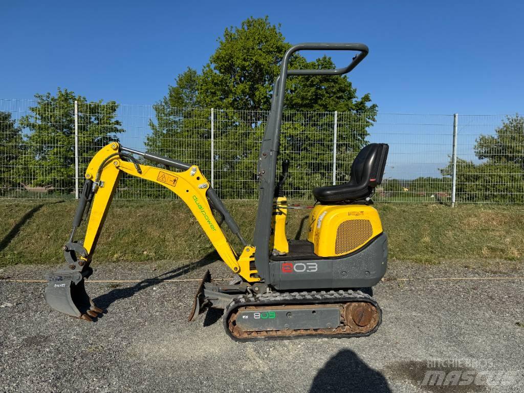 Wacker Neuson 803 Kāpurķēžu ekskavatori