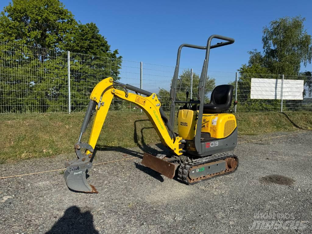Wacker Neuson 803 Kāpurķēžu ekskavatori