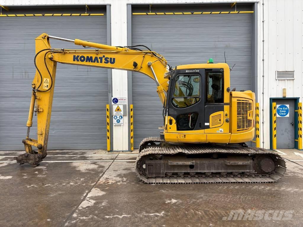 Komatsu PC138US-10 Kāpurķēžu ekskavatori