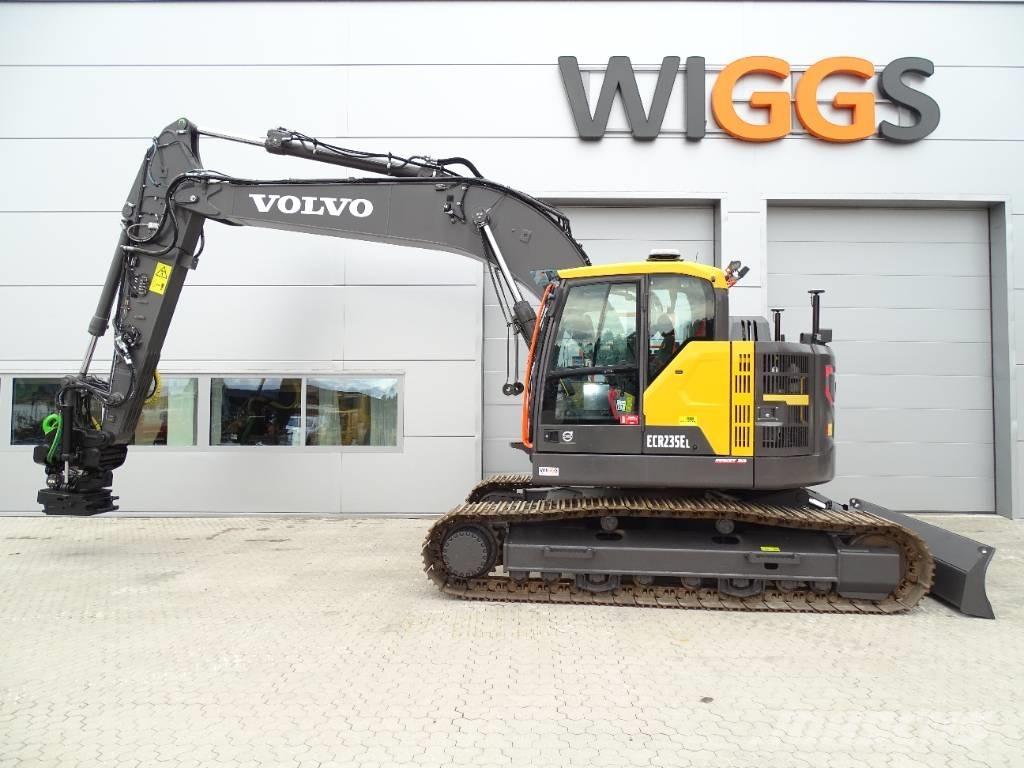 Volvo ECR 235 EL Kāpurķēžu ekskavatori