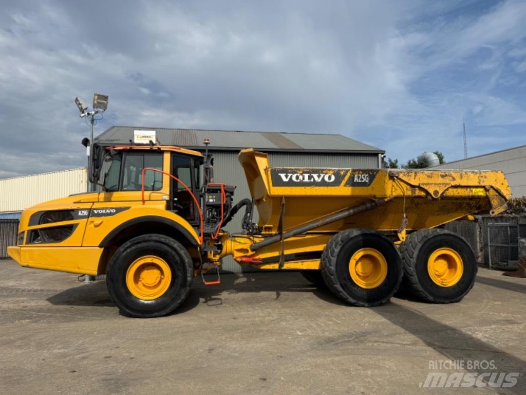 Volvo A 25 G Artikulētie pašizgāzēji