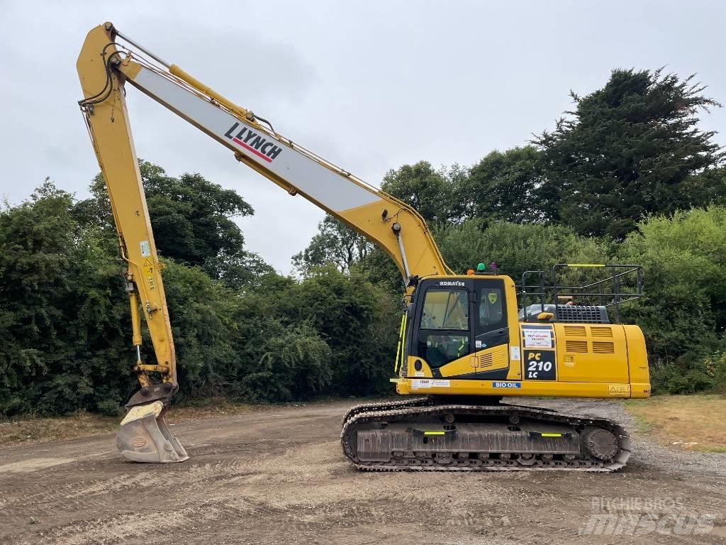 Komatsu PC 210 LC-11 Ekskavatori tālās sniedzamības darbiem