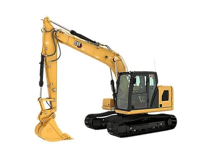 CAT 2022 CAT 313GC Ekskavatori uz riteņiem
