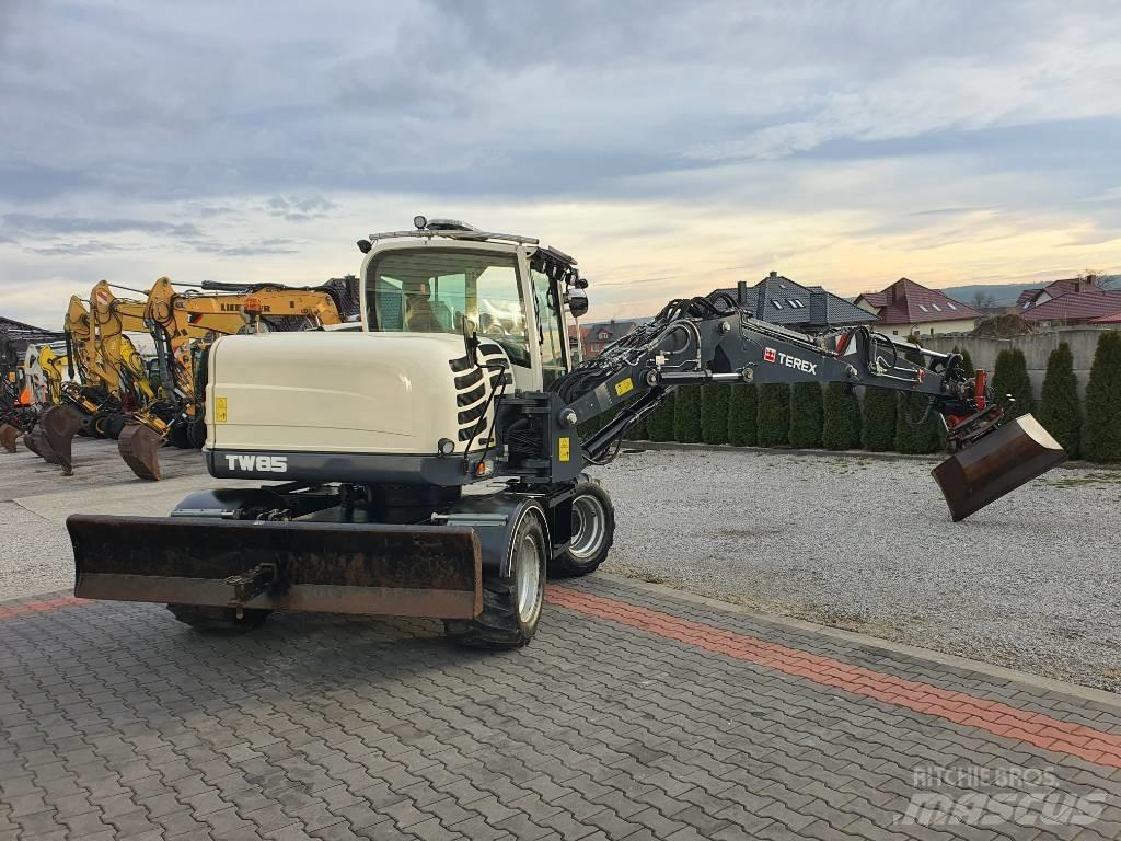 Terex TW 85 Ekskavatori uz riteņiem