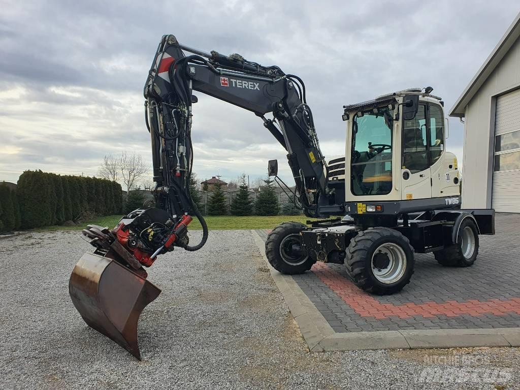 Terex TW 85 Ekskavatori uz riteņiem