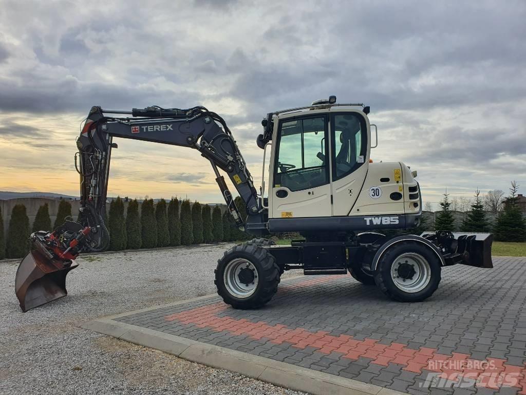 Terex TW 85 Ekskavatori uz riteņiem