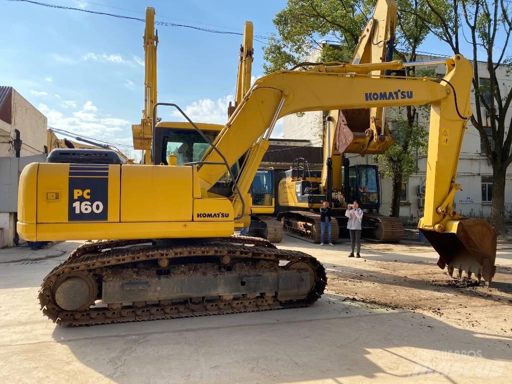 Komatsu PC160 Kāpurķēžu ekskavatori