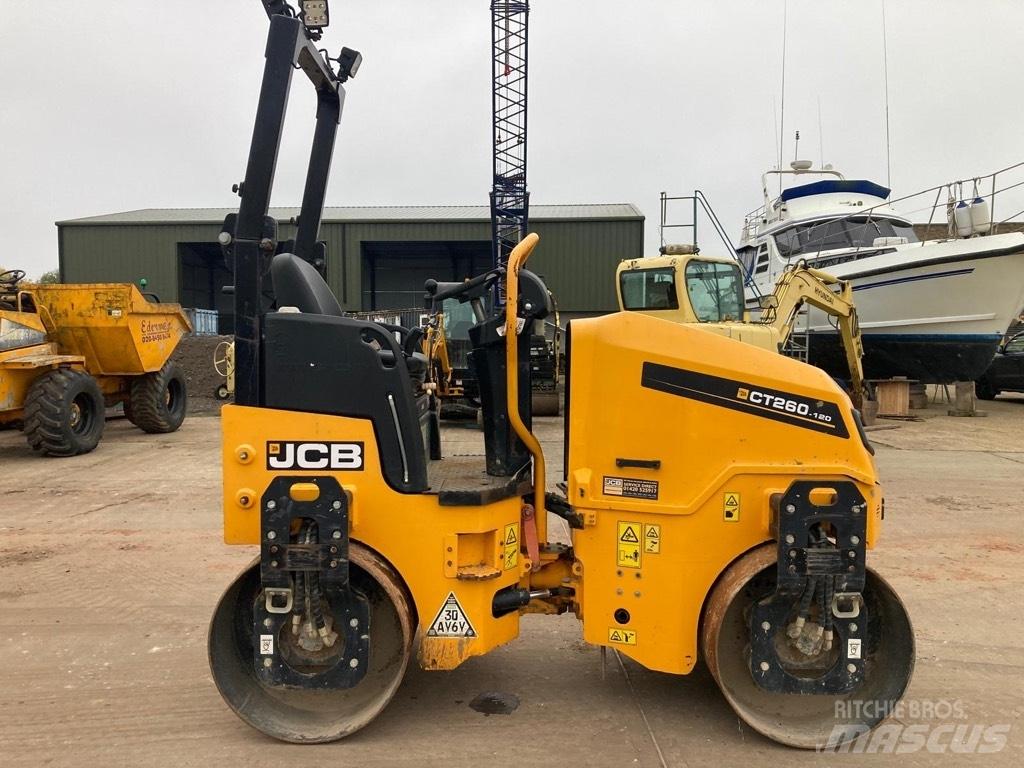 JCB CT 260-120 Divvalču grunts veltņi