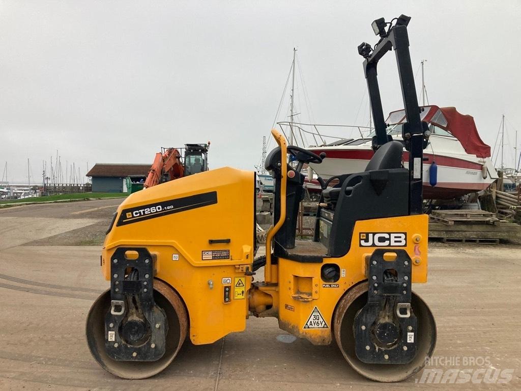 JCB CT 260-120 Divvalču grunts veltņi