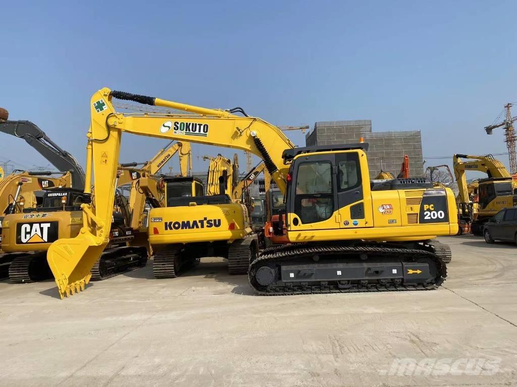 Komatsu pc200-8 Kāpurķēžu ekskavatori
