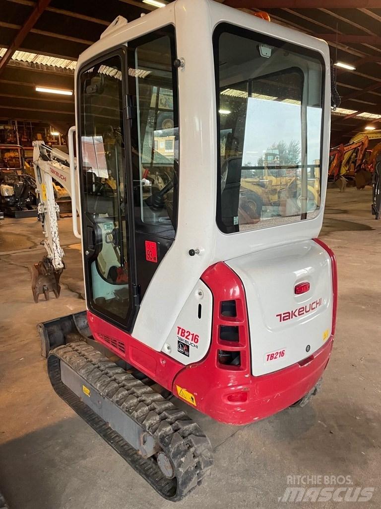 Takeuchi TB216 Mini ekskavatori < 7 t