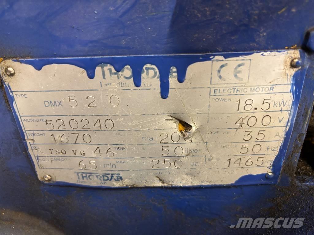  Thordab DMX 520 Demontāžas ekskavators