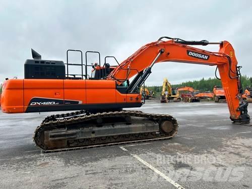 Doosan DX420LC-5 Kāpurķēžu ekskavatori