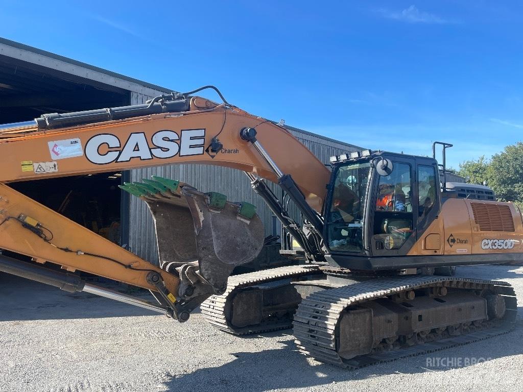 CASE 350D Kāpurķēžu ekskavatori