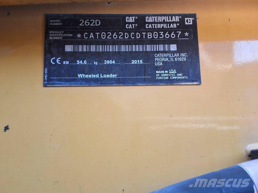 CAT 262 D Lietoti riteņu kompaktiekrāvēji