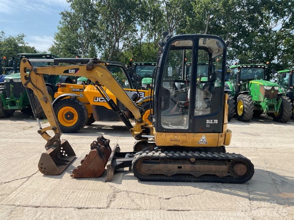 CAT 302.7 D CR Mini ekskavatori < 7 t