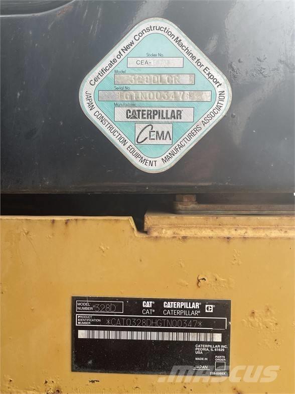CAT 328 D LCR Kāpurķēžu ekskavatori