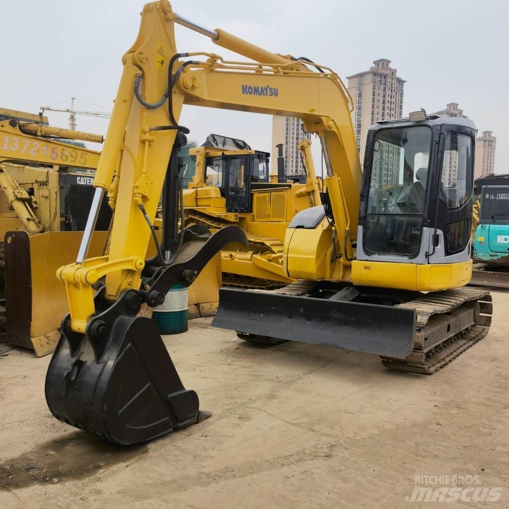 Komatsu PC78US-6 Kāpurķēžu ekskavatori