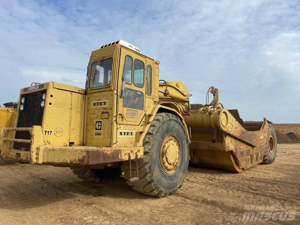 CAT 631 D Skrēperi