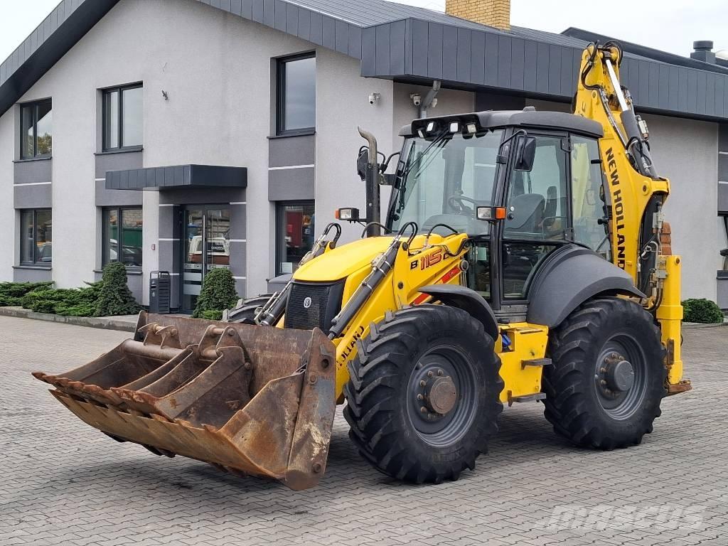 New Holland B 115 C Ekskavatori-iekrāvēji