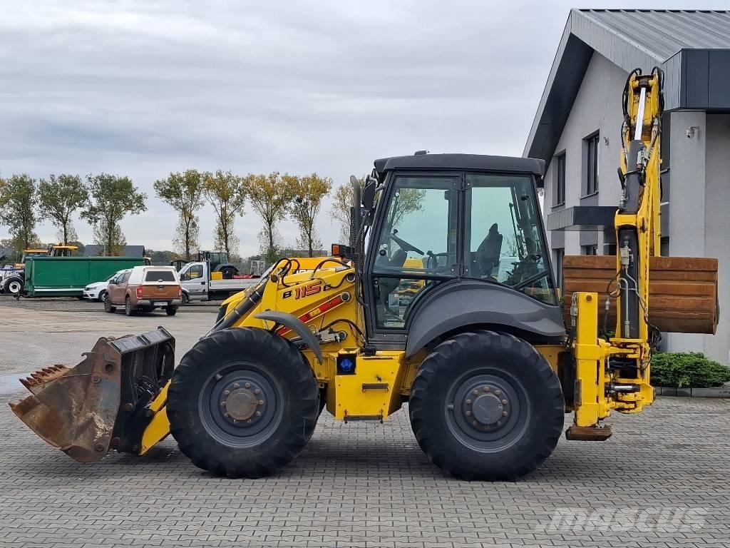 New Holland B 115 C Ekskavatori-iekrāvēji
