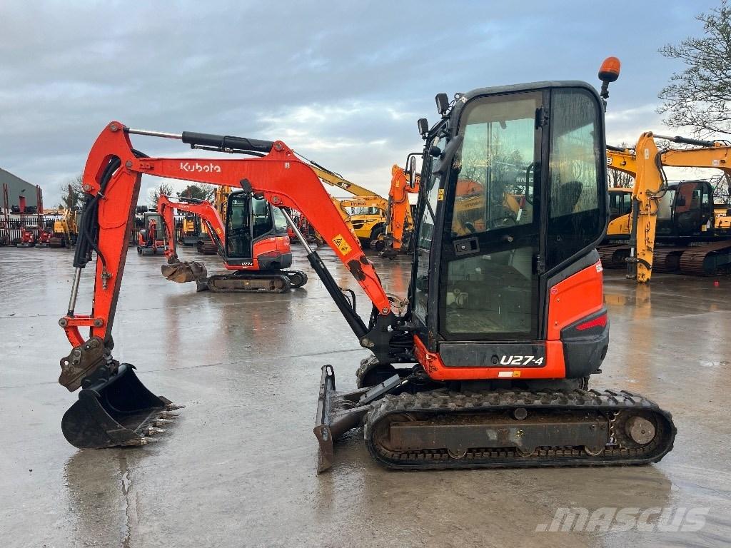 Kubota U 27-4 Mini ekskavatori < 7 t