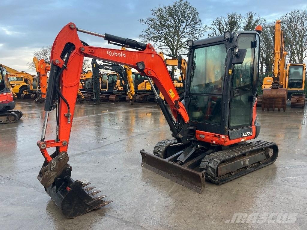 Kubota U 27-4 Mini ekskavatori < 7 t