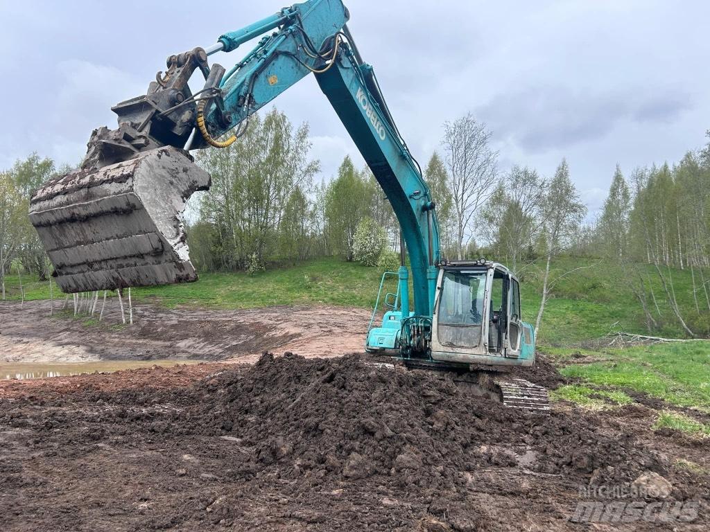 Kobelco SK210 lc Kāpurķēžu ekskavatori