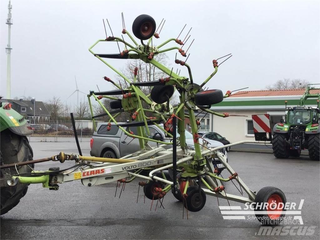 CLAAS VOLTO 800 T Grābekļi un siena ārdītāji