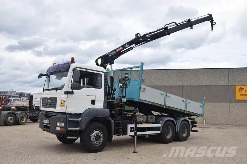MAN TGA 26.320 Platformas/kravas mašīnas ar vinču