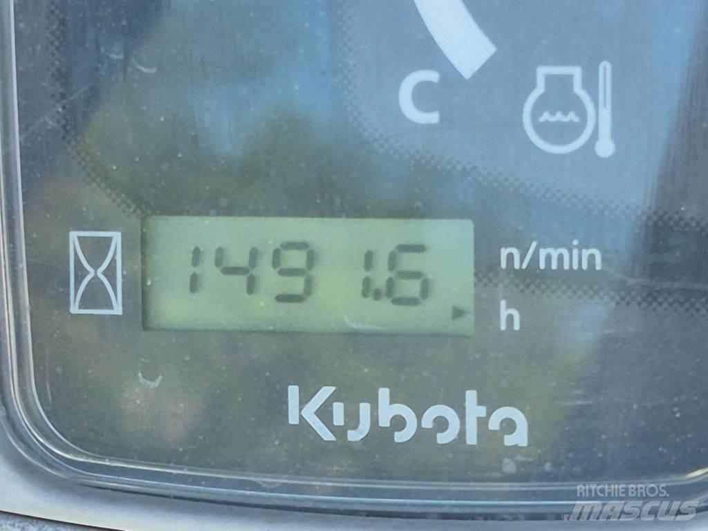 Kubota KX 018-4 Mini ekskavatori < 7 t