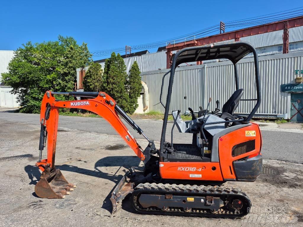 Kubota KX 018-4 Mini ekskavatori < 7 t