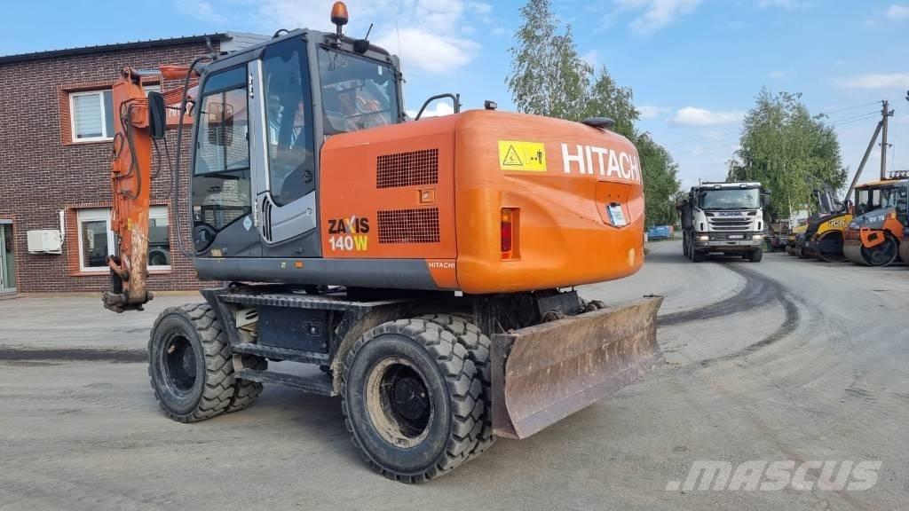 Hitachi ZX 140 W-3 Ekskavatori uz riteņiem