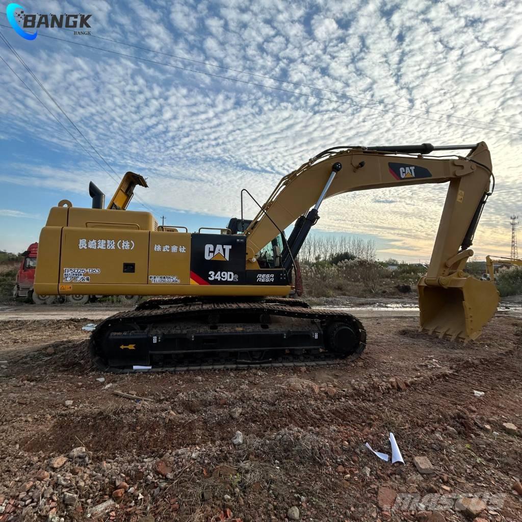 CAT 349D2 Kāpurķēžu ekskavatori