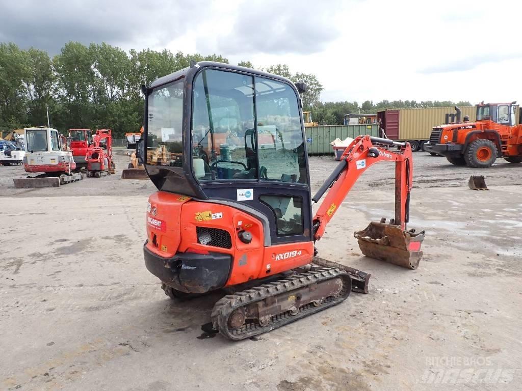 Kubota KX 019-4 Mini ekskavatori < 7 t